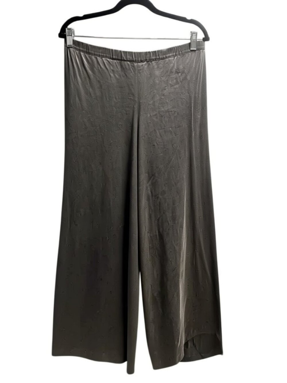 UNTITLED silk wide-leg joggers